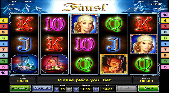 faust slot free play